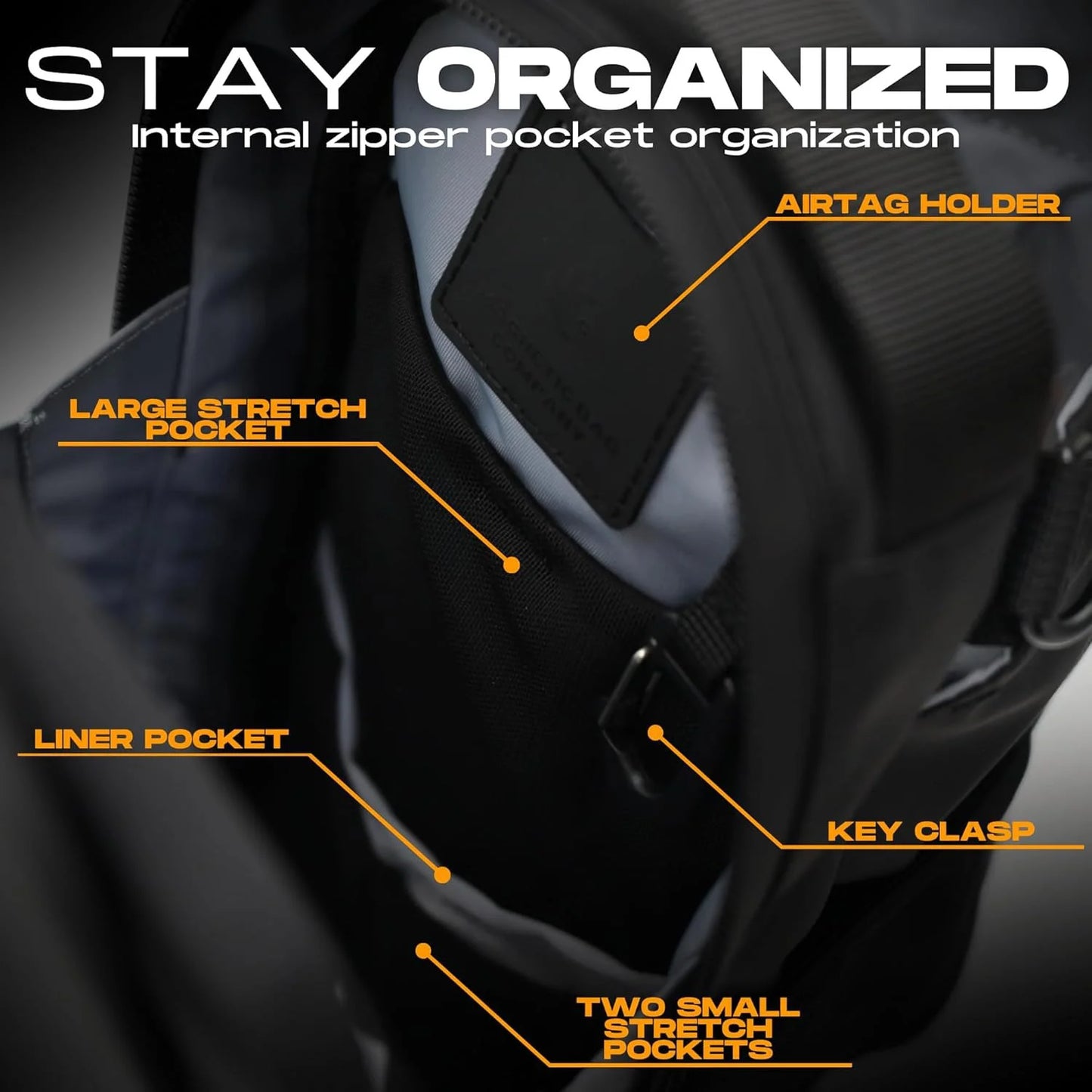 Gym Water Bottle Magnetic Bag-Ultra-Light Water-Resistant, Multi-Way Wear with Adjustable Straps for Fitness